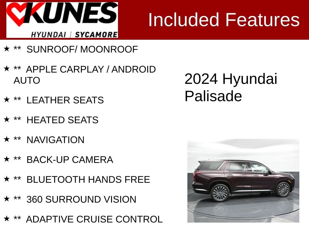 Used 2024 Hyundai Palisade Calligraphy SUV