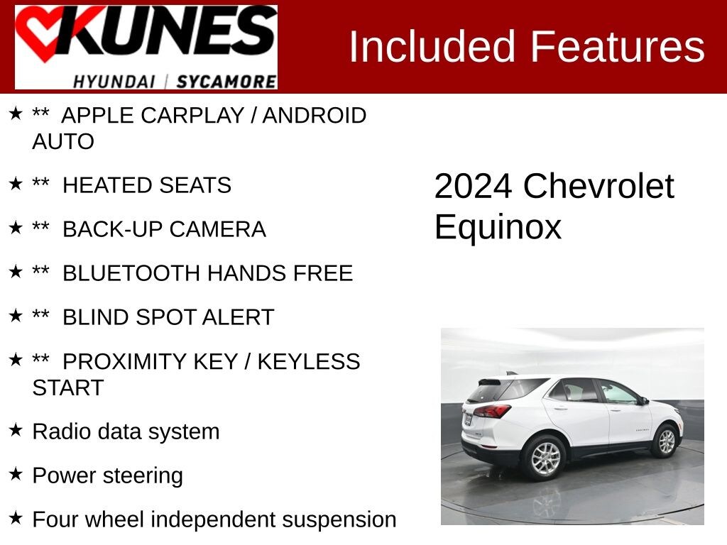 Used 2024 Chevrolet Equinox LT w/1LT SUV