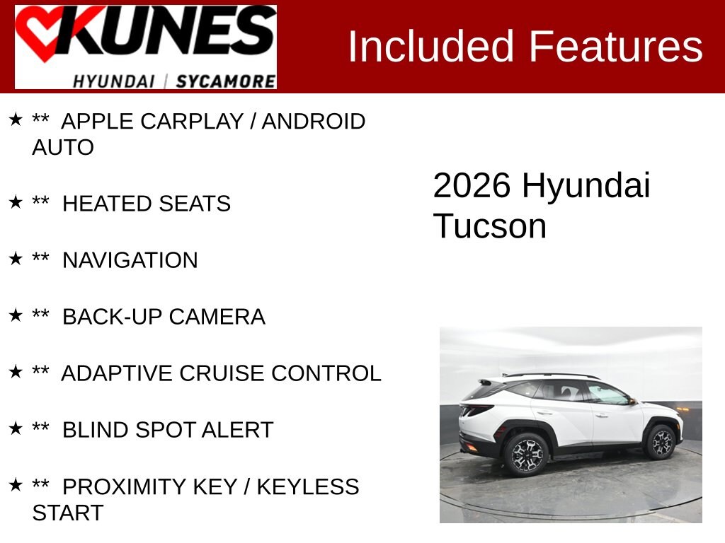 Used 2026 Hyundai Tucson XRT SUV