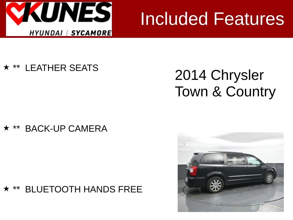 Used 2014 Chrysler Town & Country Touring Van