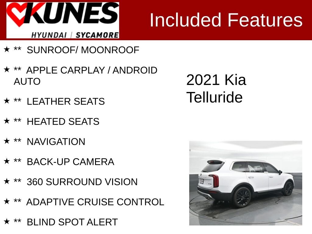 Used 2021 Kia Telluride SX SUV