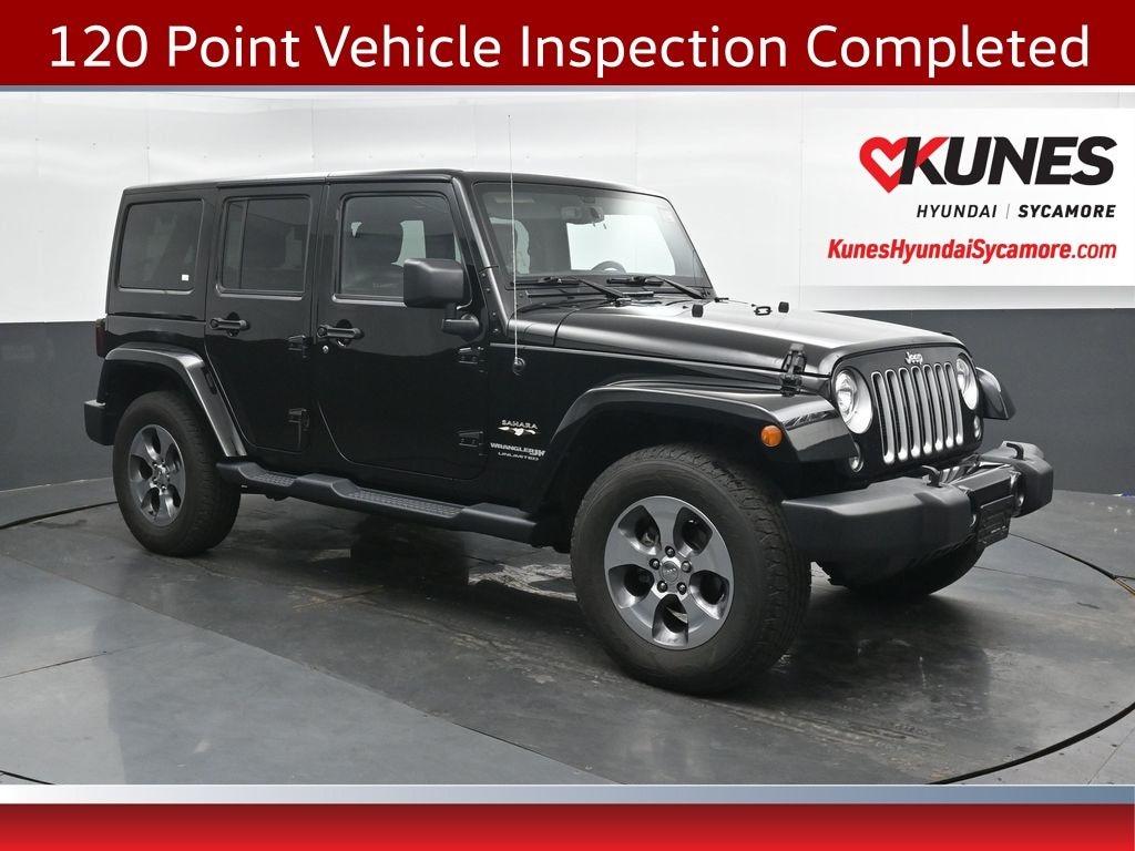 Used 2018 Jeep Wrangler JK Unlimited Sahara 4x4 SUV