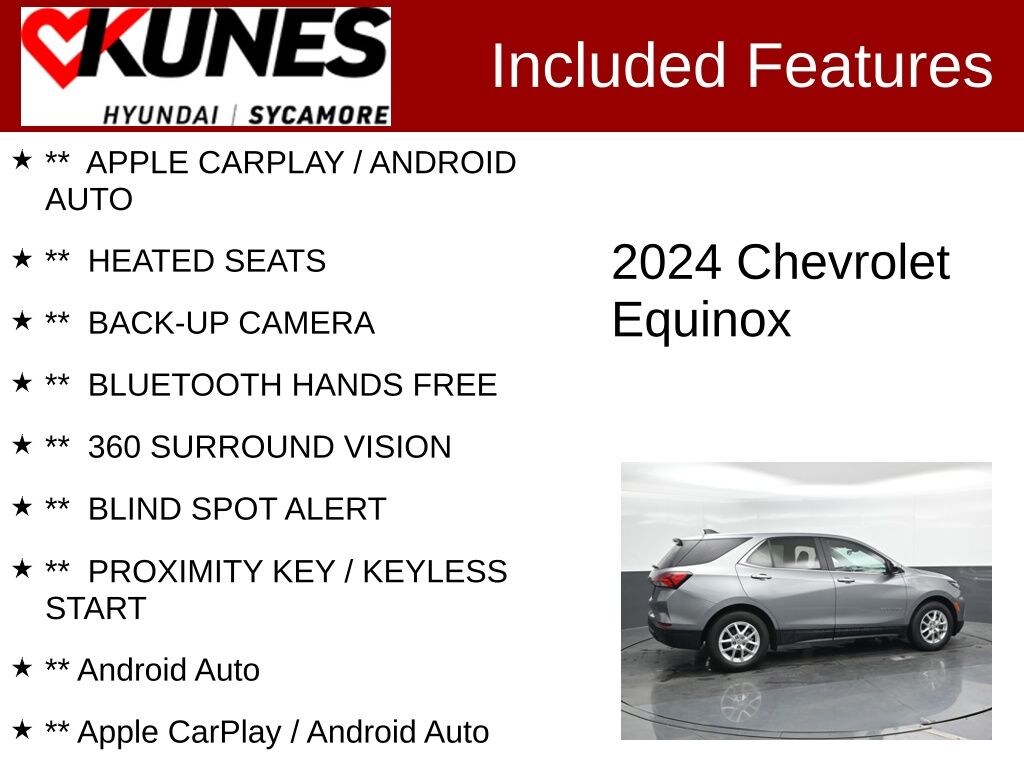 Used 2024 Chevrolet Equinox LT w/1LT SUV