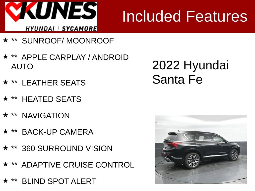 Used 2022 Hyundai Santa Fe Calligraphy SUV