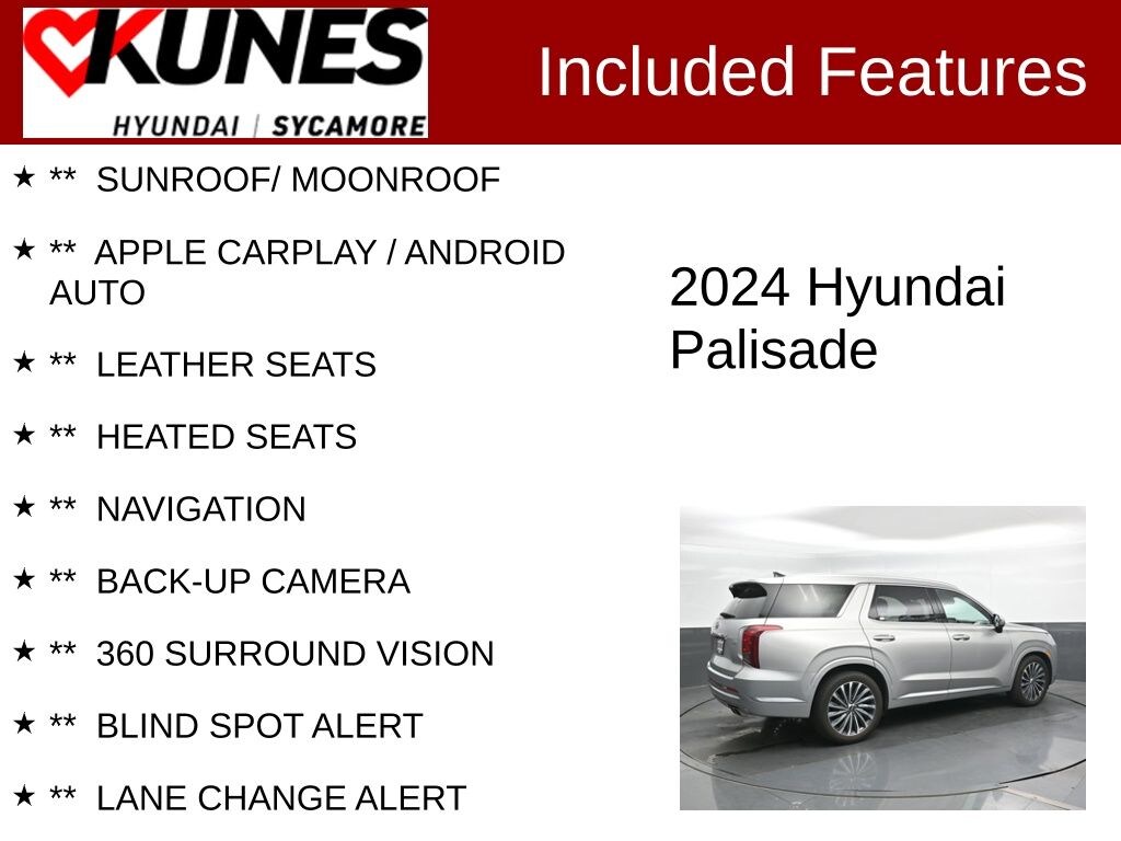 Used 2024 Hyundai Palisade Calligraphy SUV