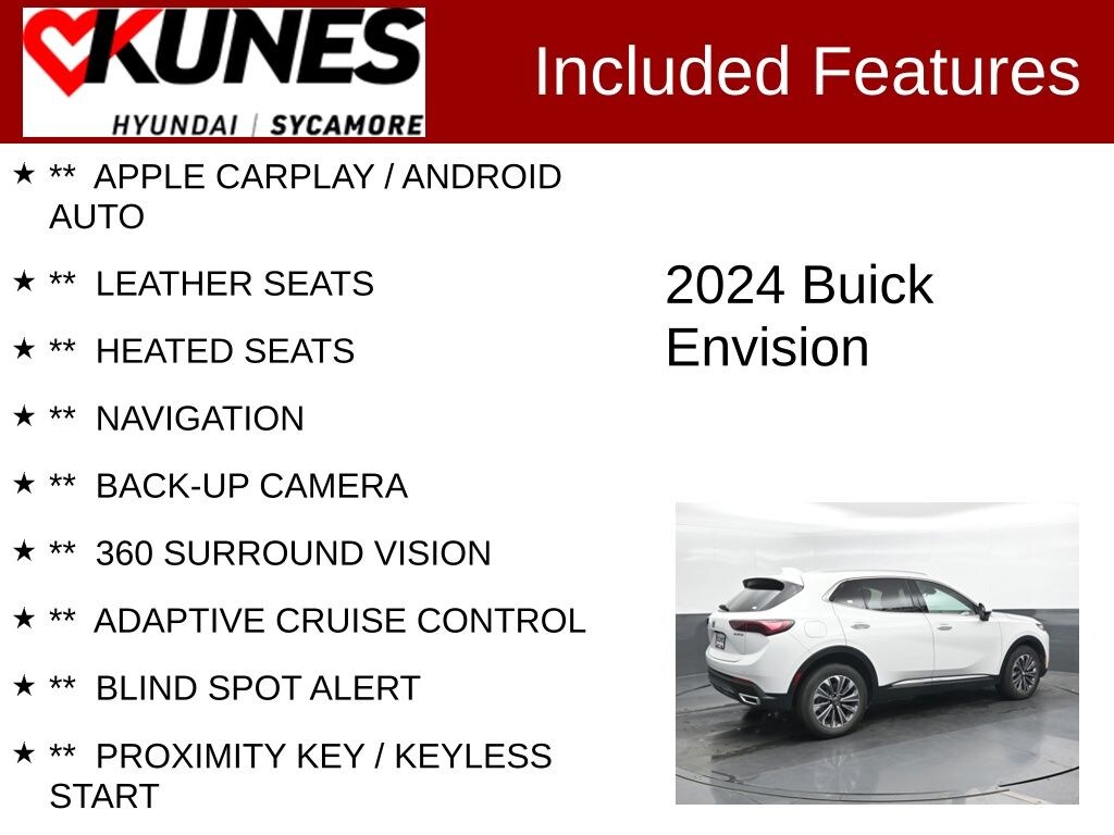 Used 2024 Buick Envision Preferred SUV