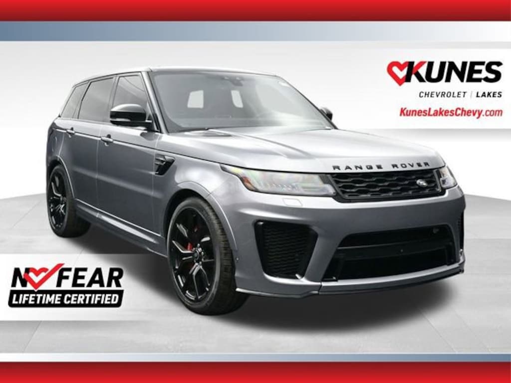 Used 2022 Land Rover Range Rover Sport SVR