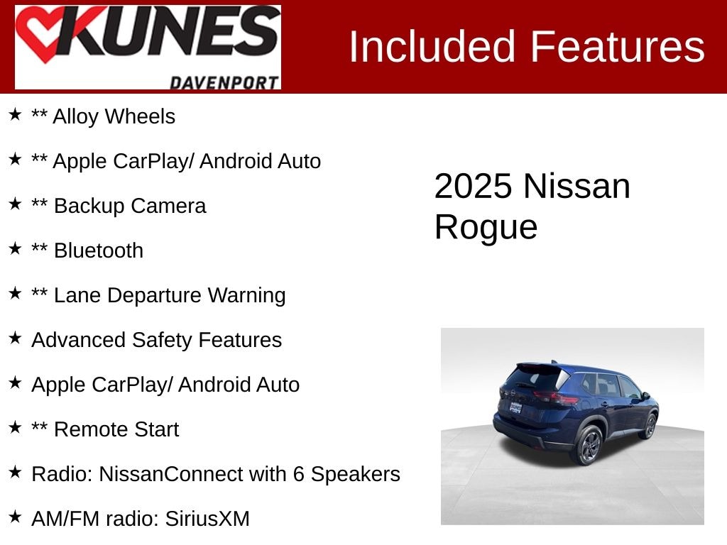 Used 2025 Nissan Rogue SV SUV
