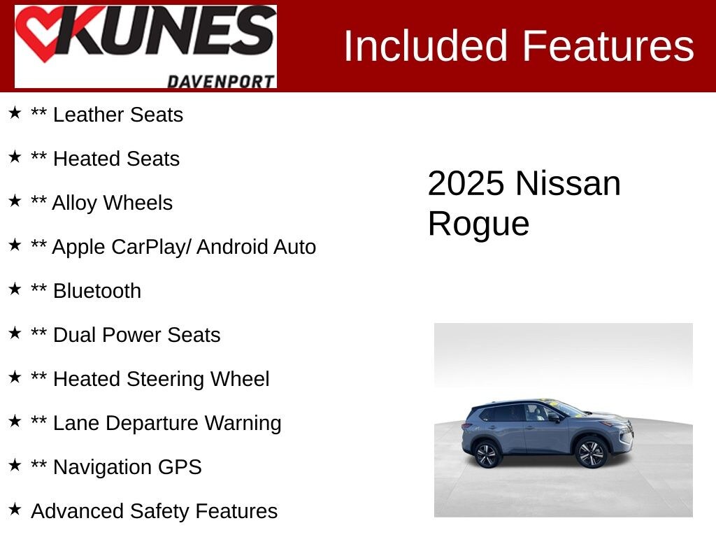 Used 2025 Nissan Rogue SL SUV