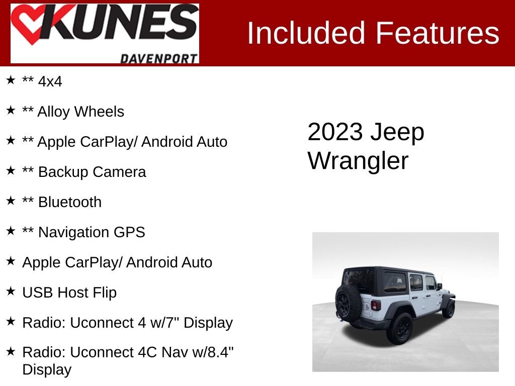 Used 2023 Jeep Wrangler 4xe SUV
