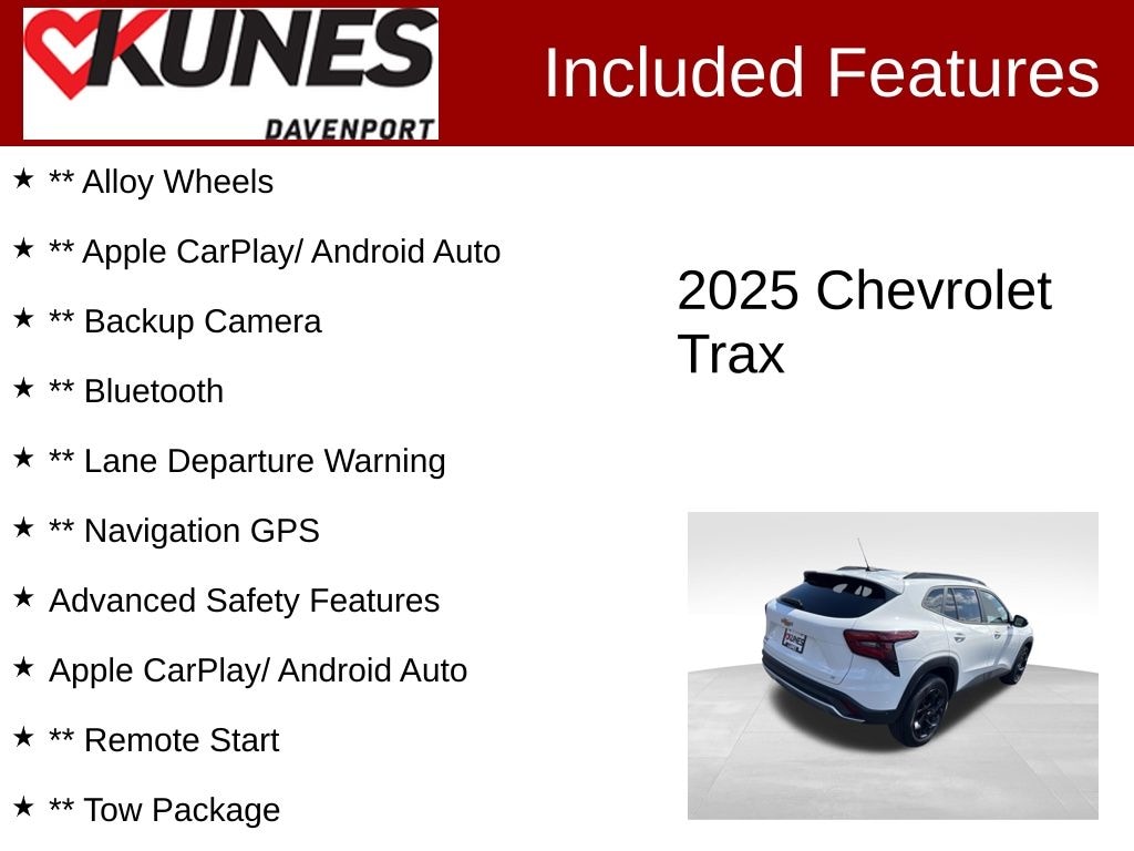 Used 2025 Chevrolet Trax LT SUV
