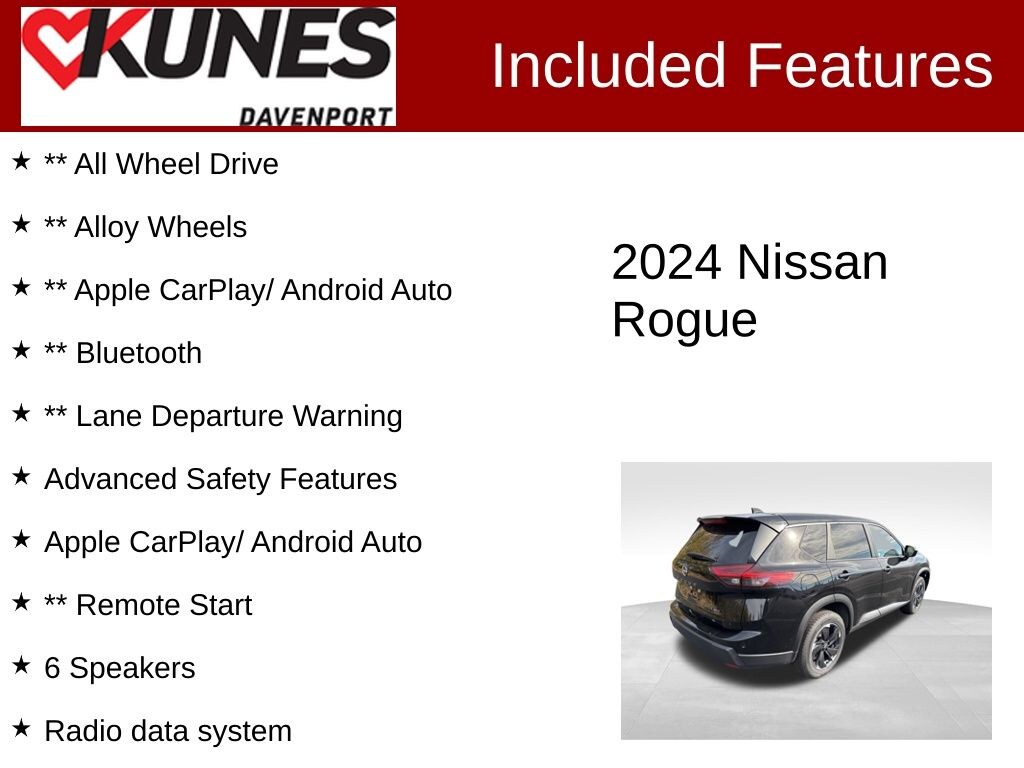 Used 2024 Nissan Rogue SV SUV