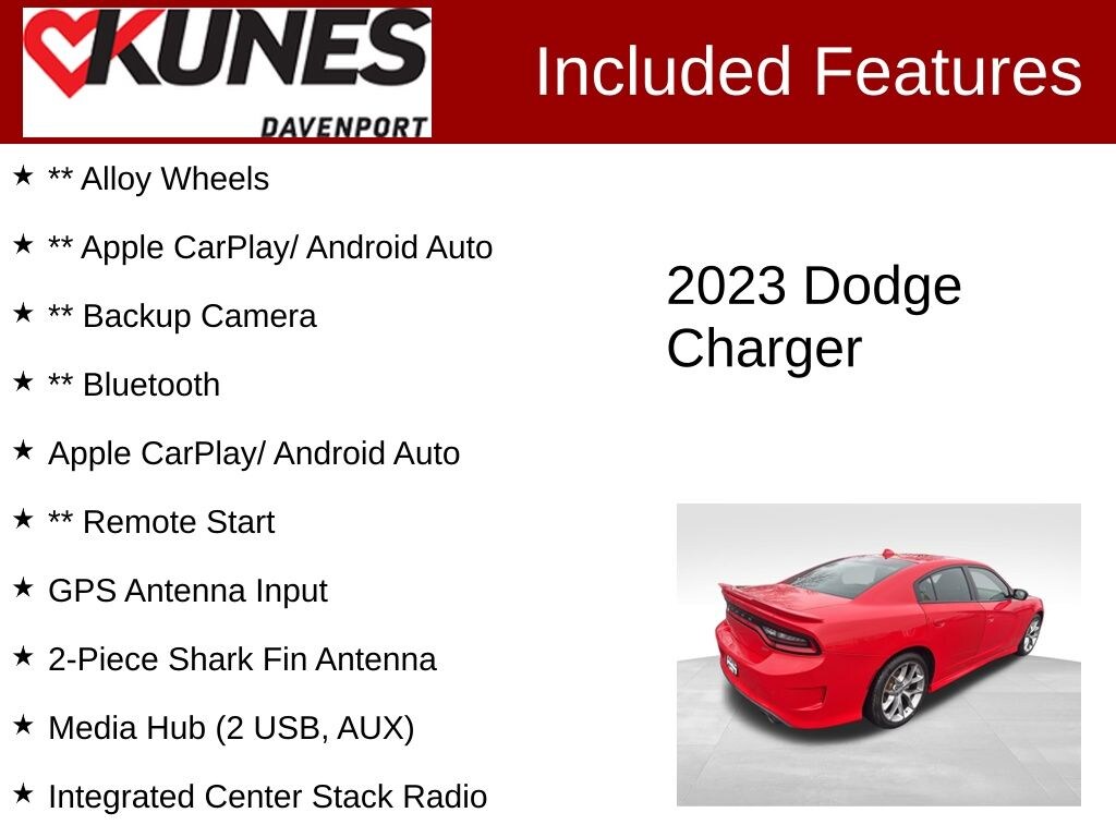 Used 2023 Dodge Charger GT Sedan
