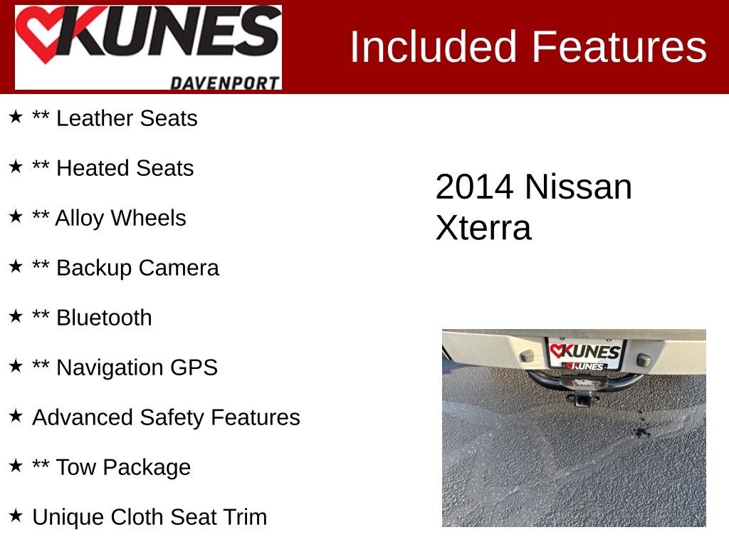 Used 2014 Nissan Xterra PRO-4X SUV