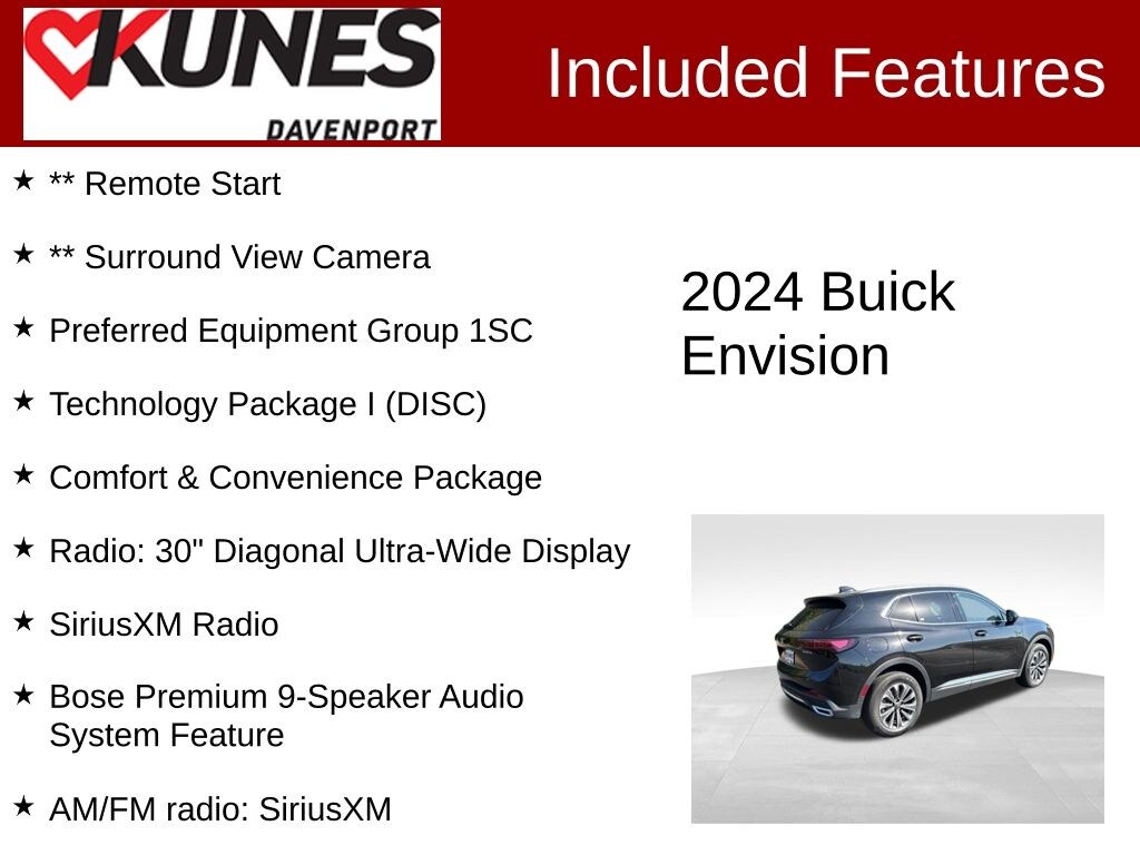 Used 2024 Buick Envision Preferred SUV