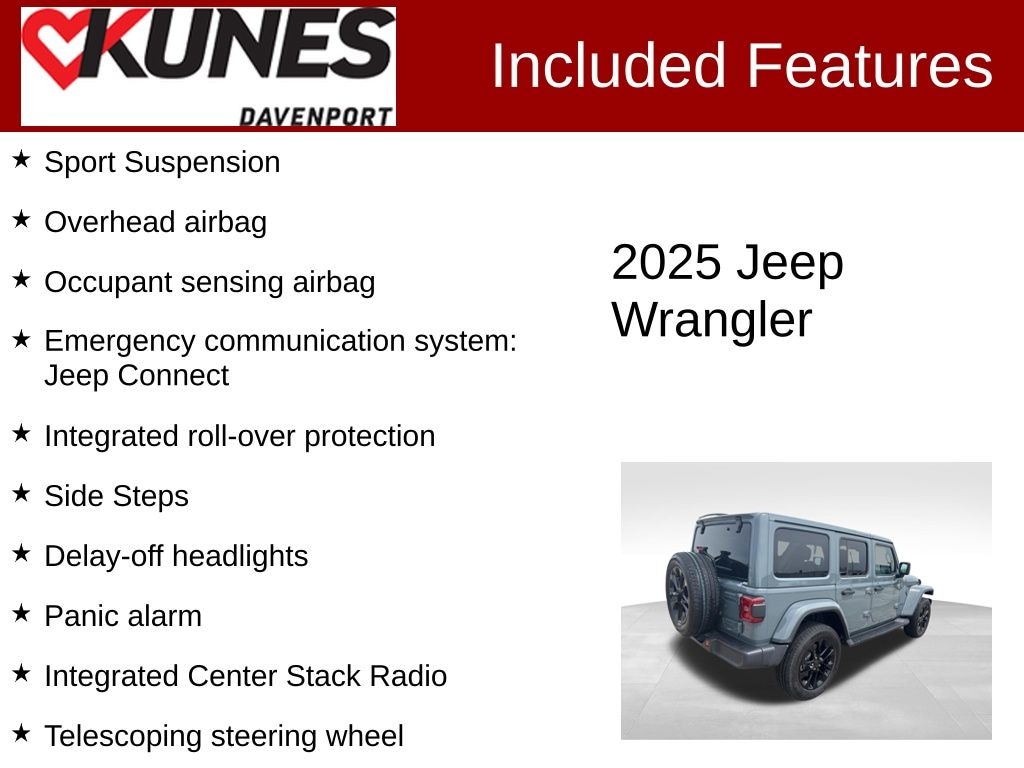 Used 2025 Jeep Wrangler 4xe Sahara SUV