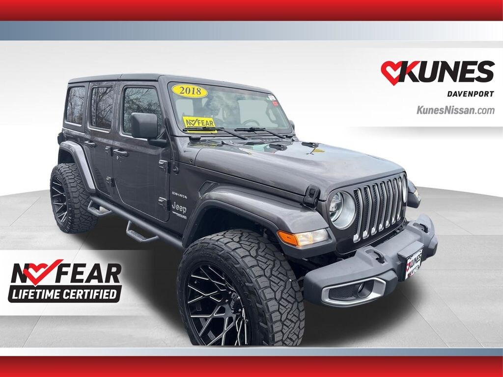 Used 2018 Jeep Wrangler Unlimited Sahara 4x4 SUV