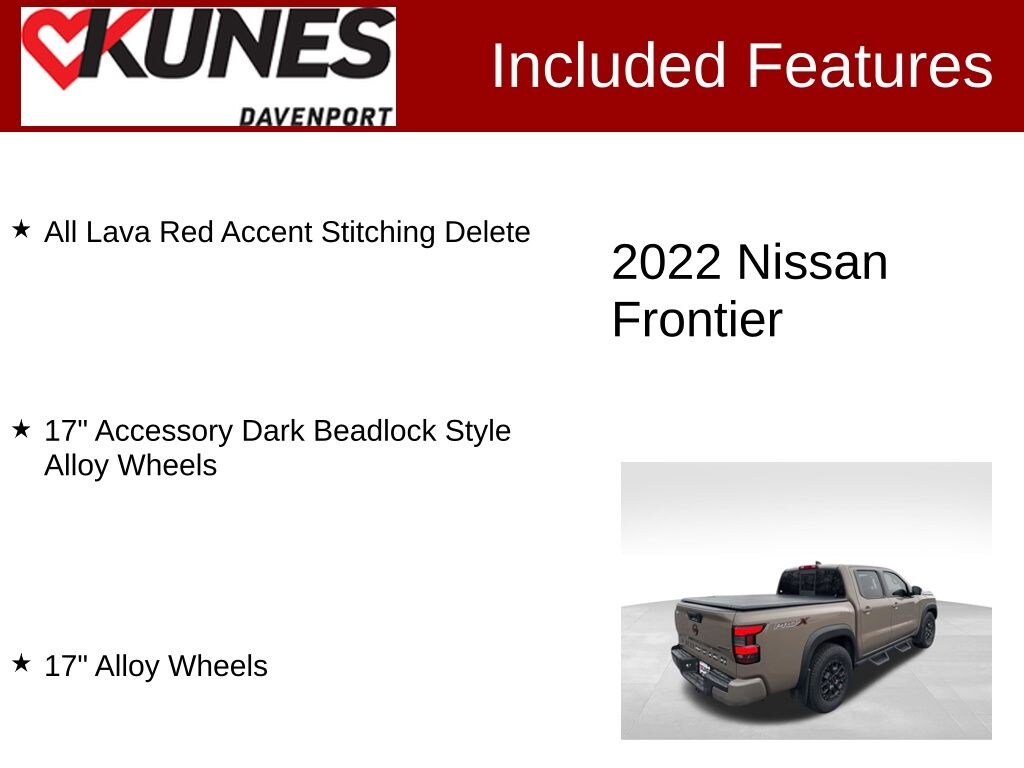 Used 2022 Nissan Frontier PRO-X Truck Crew Cab
