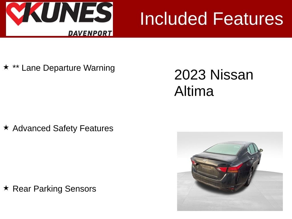 Used 2023 Nissan Altima 2.5 S Sedan