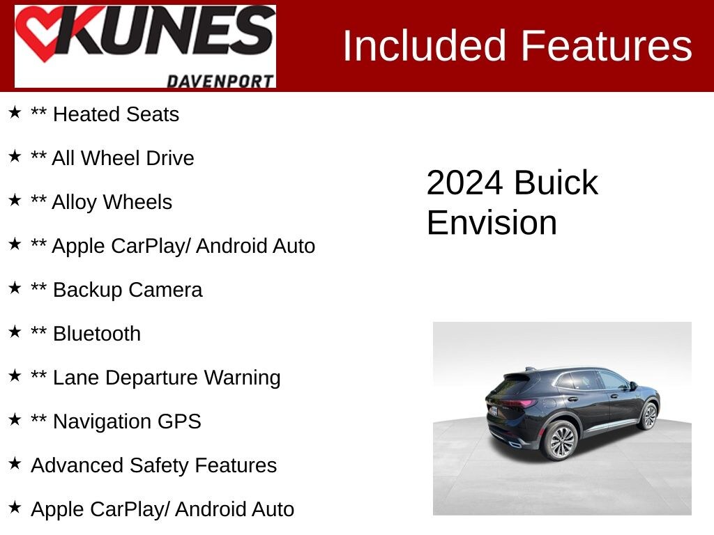 Used 2024 Buick Envision Preferred SUV