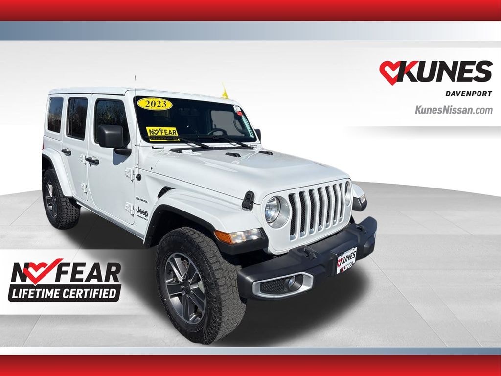 Used 2023 Jeep Wrangler 4-DOOR SAHARA 4X4 SUV