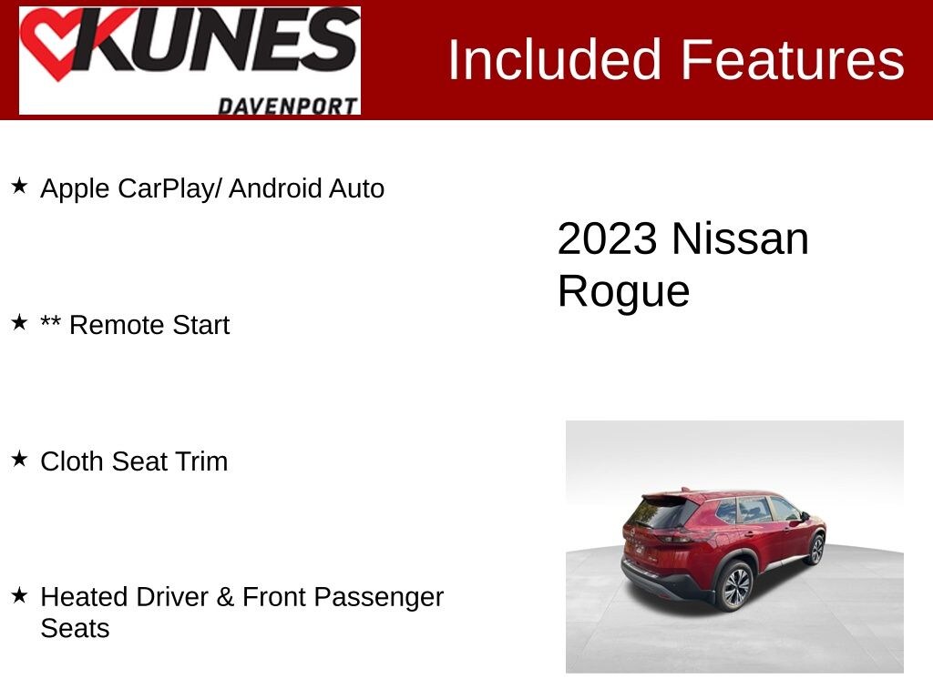 Used 2023 Nissan Rogue SV SUV