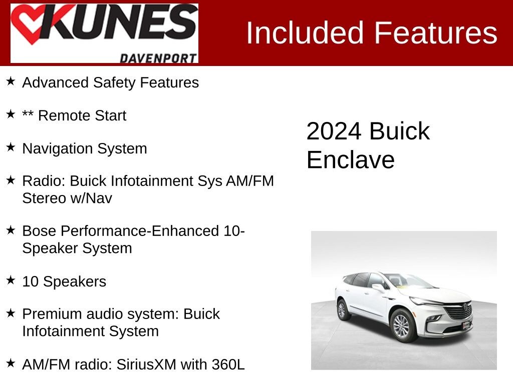 Used 2024 Buick Enclave Premium SUV