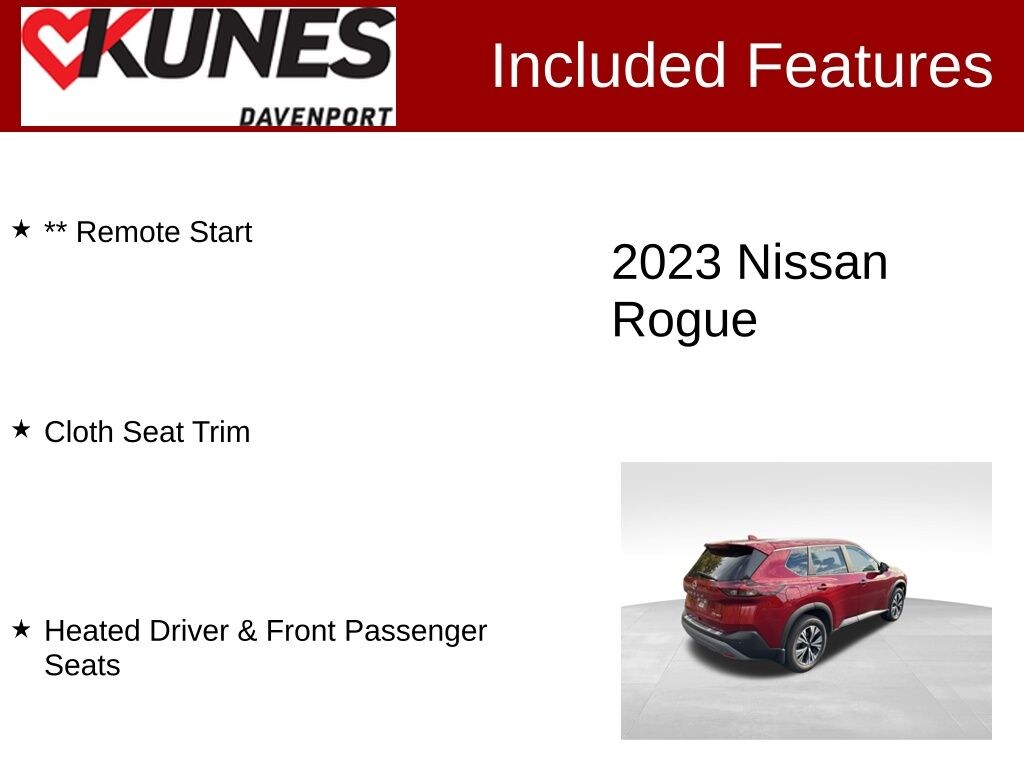 Used 2023 Nissan Rogue SV SUV