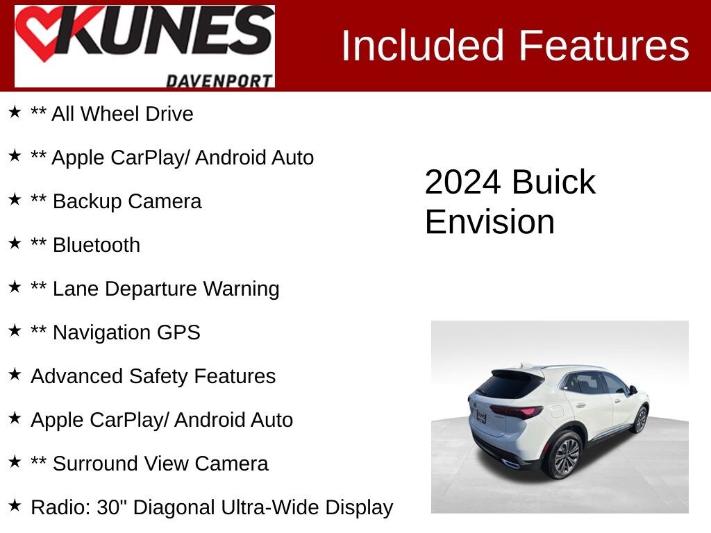 Used 2024 Buick Envision Preferred SUV