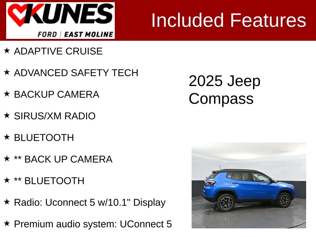 Used 2025 Jeep Compass Trailhawk SUV