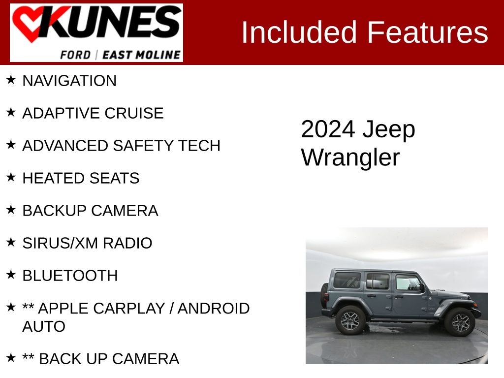 Used 2024 Jeep Wrangler Sahara SUV