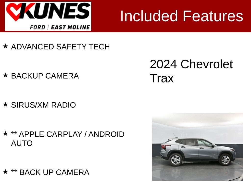 Used 2024 Chevrolet Trax LS SUV