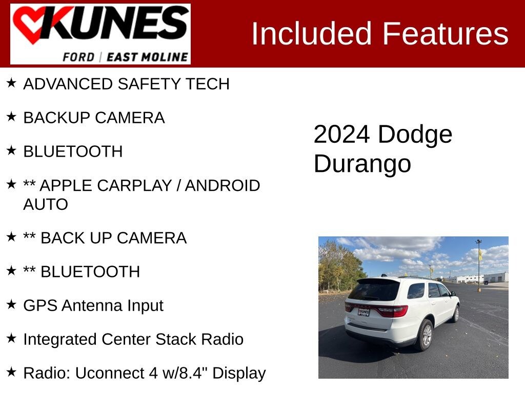 Used 2024 Dodge Durango SXT SUV