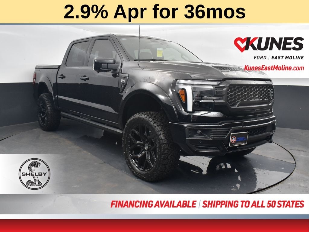 New 2025 Ford F-150 Lariat Shelby 785 HP Supercharged 5.0 Truck SuperCrew Cab