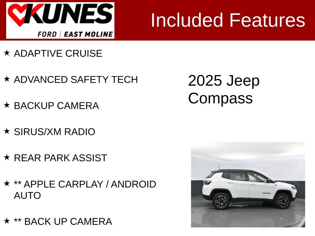 Used 2025 Jeep Compass Trailhawk SUV