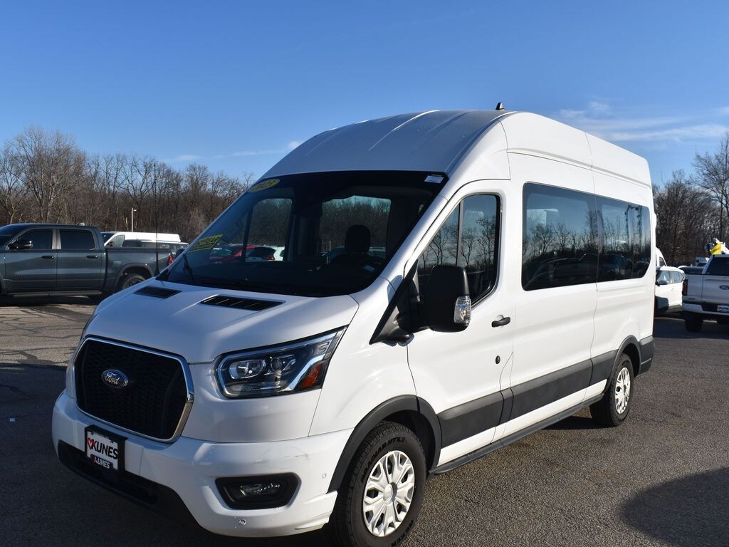 Used 2023 Ford Transit-350 Passenger XLT Wagon High Roof Van