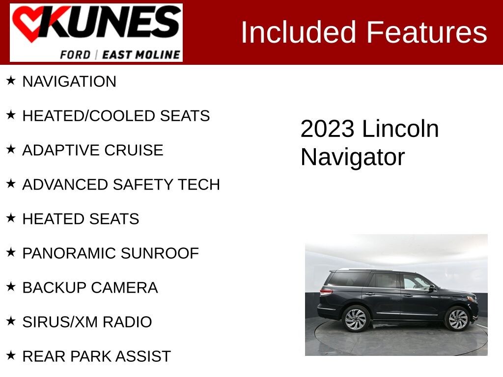 Used 2023 Lincoln Navigator Reserve SUV