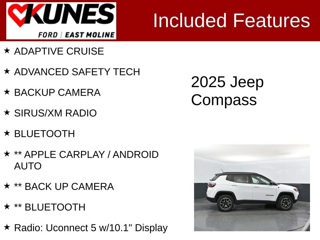 Used 2025 Jeep Compass Trailhawk SUV