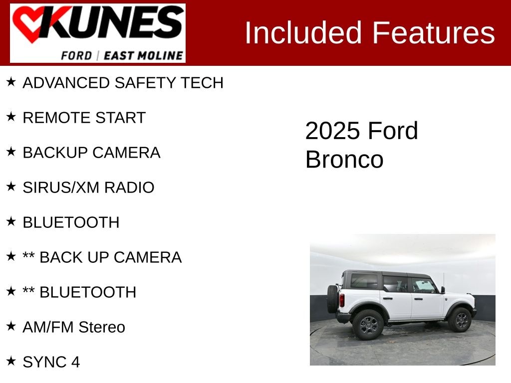 Used 2025 Ford Bronco Big Bend SUV