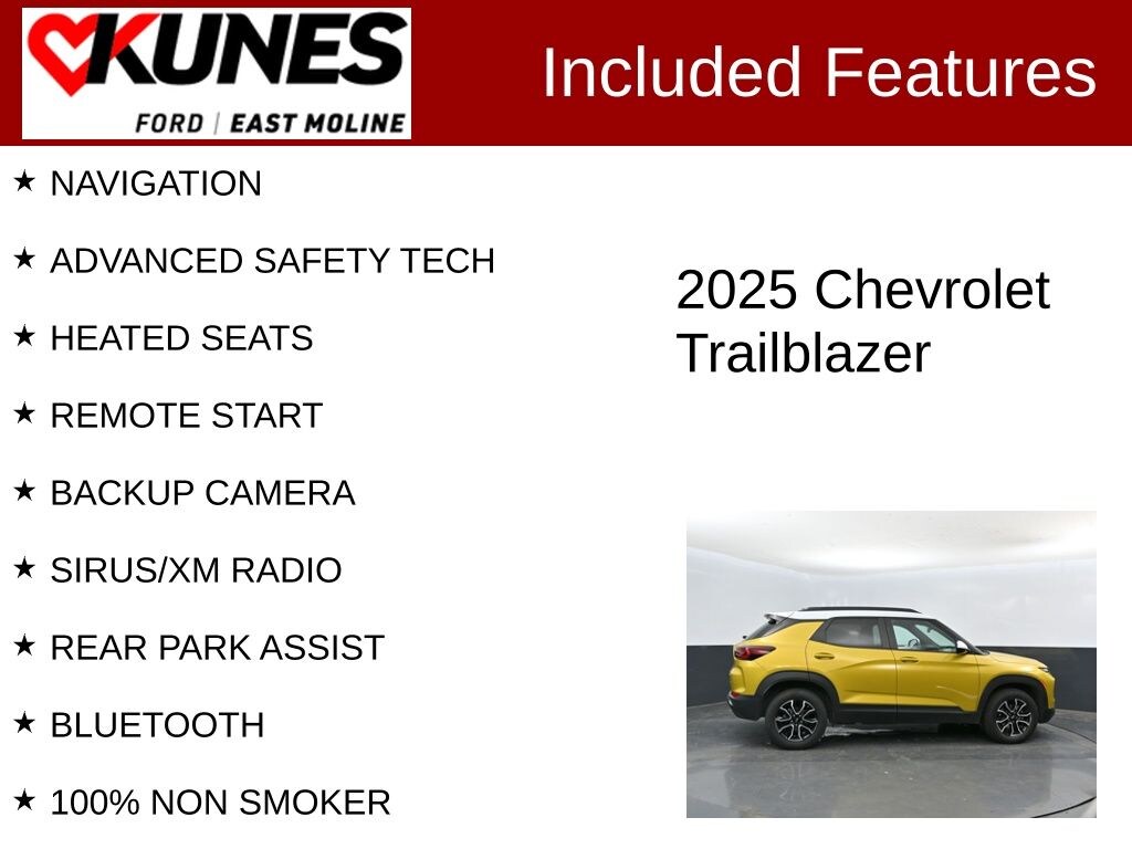 Used 2025 Chevrolet Trailblazer Activ SUV