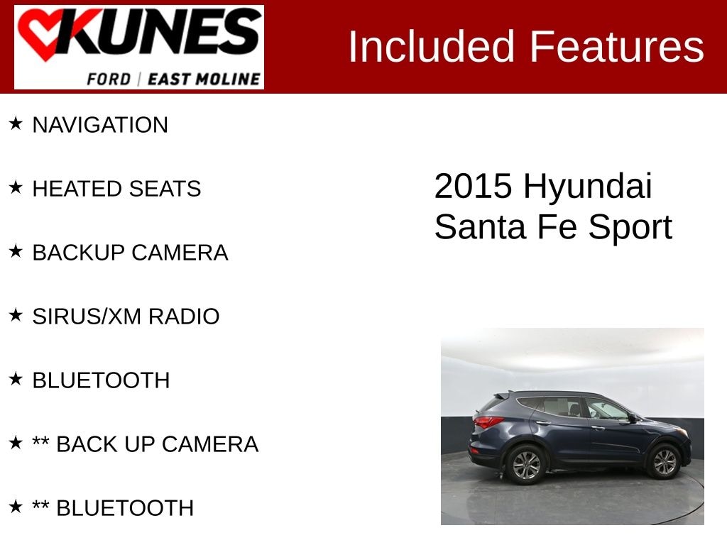Used 2015 Hyundai Santa Fe Sport Base SUV
