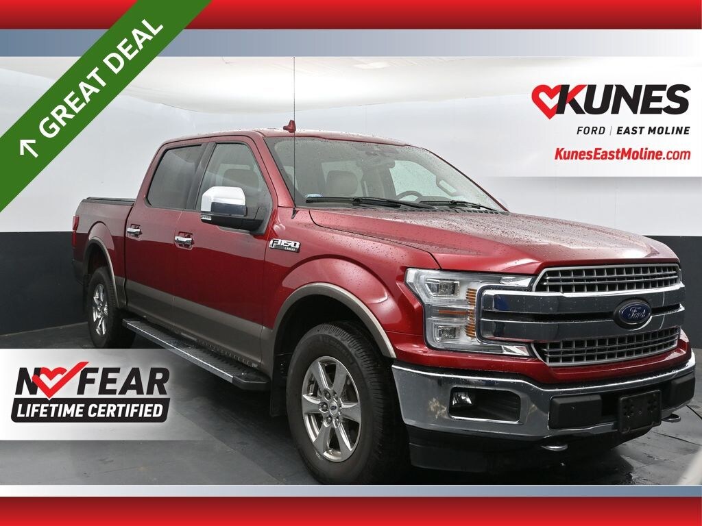 Used 2018 Ford F-150 Lariat Truck SuperCrew Cab