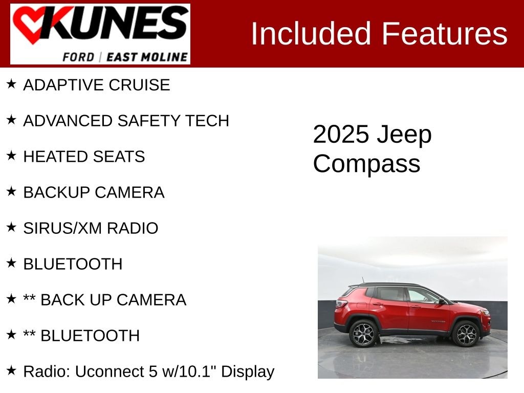 Used 2025 Jeep Compass Limited SUV
