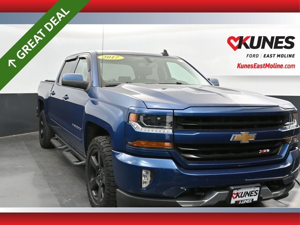 Used 2017 Chevrolet Silverado 1500 LT LT2 Truck Crew Cab