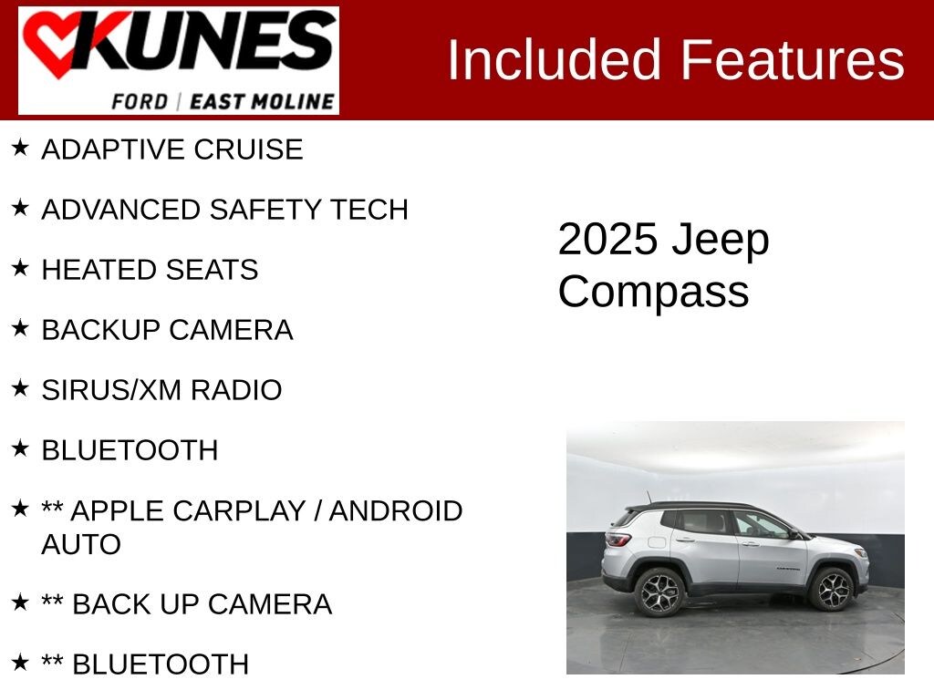 Used 2025 Jeep Compass Limited SUV