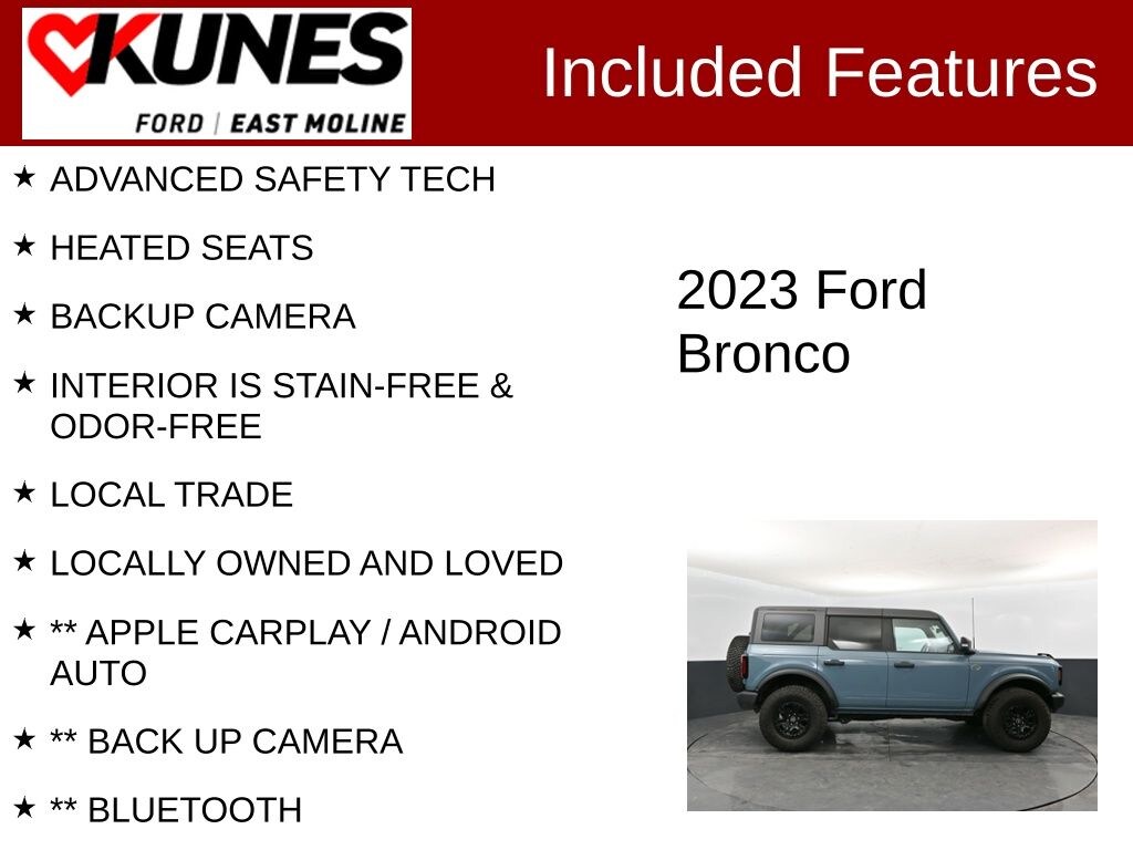 Used 2023 Ford Bronco Wildtrak SUV