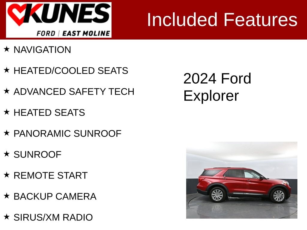 Used 2024 Ford Explorer Limited SUV