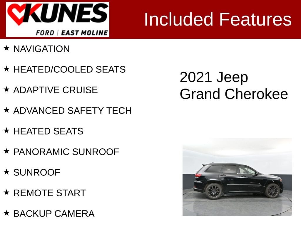Used 2021 Jeep Grand Cherokee High Altitude SUV