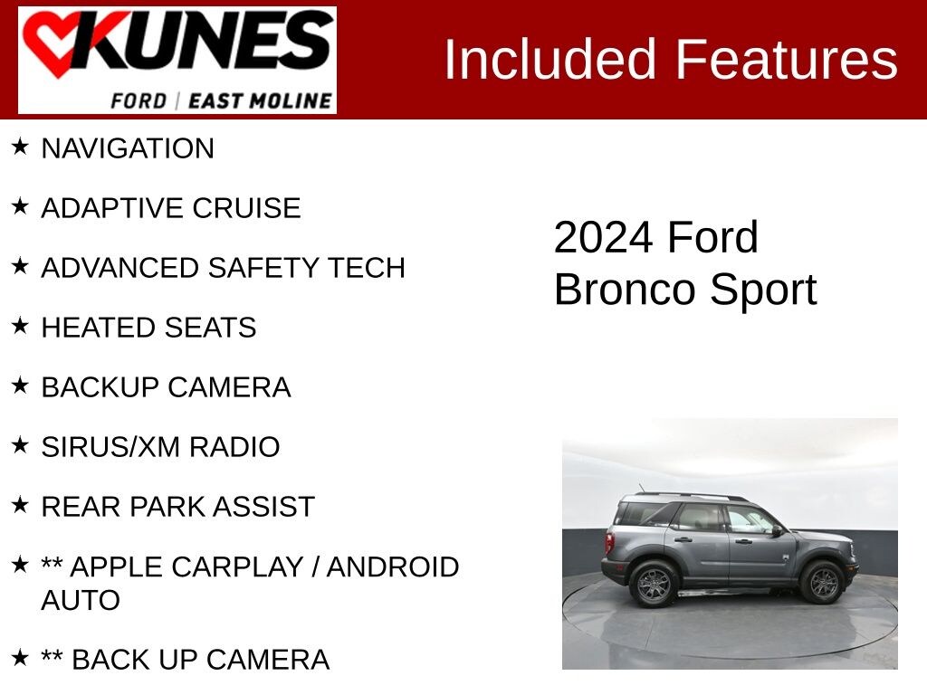 Used 2024 Ford Bronco Sport Big Bend SUV