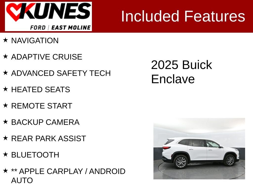 Used 2025 Buick Enclave Preferred SUV